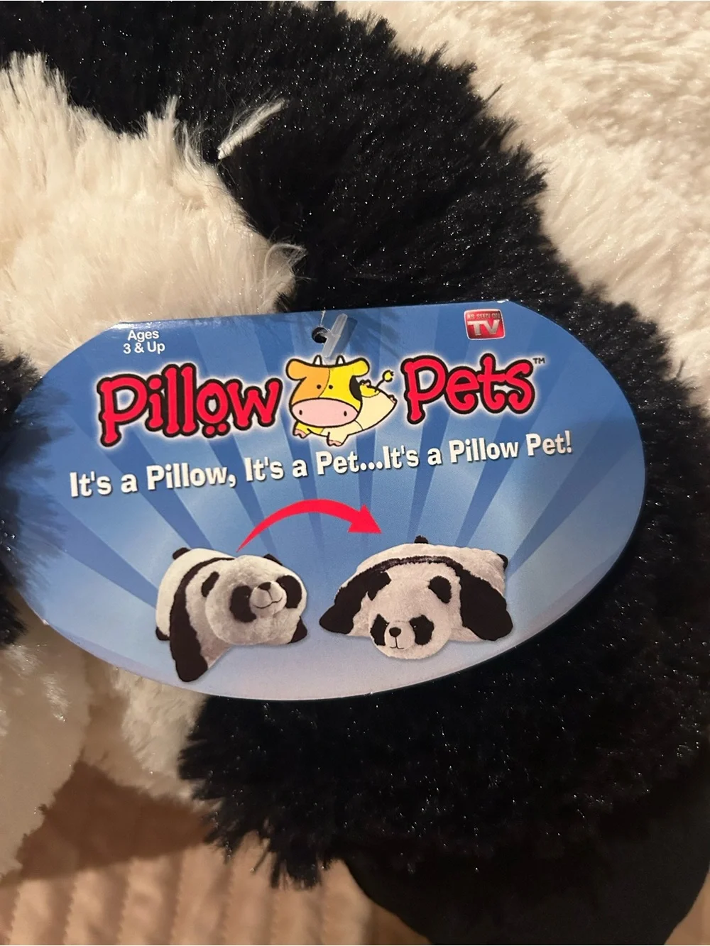 Panda Pillow Pet New with tags